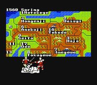 une photo d'Ã©cran de Nobunaga s Ambition sur Nintendo Nes